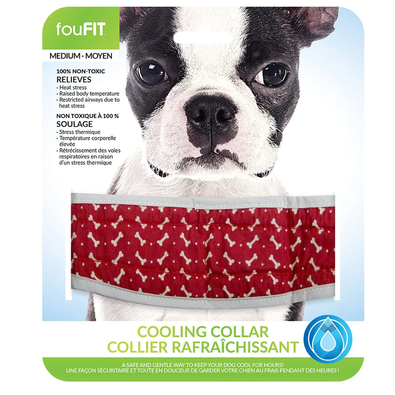 Fou Fit - Cooling Collars - Red