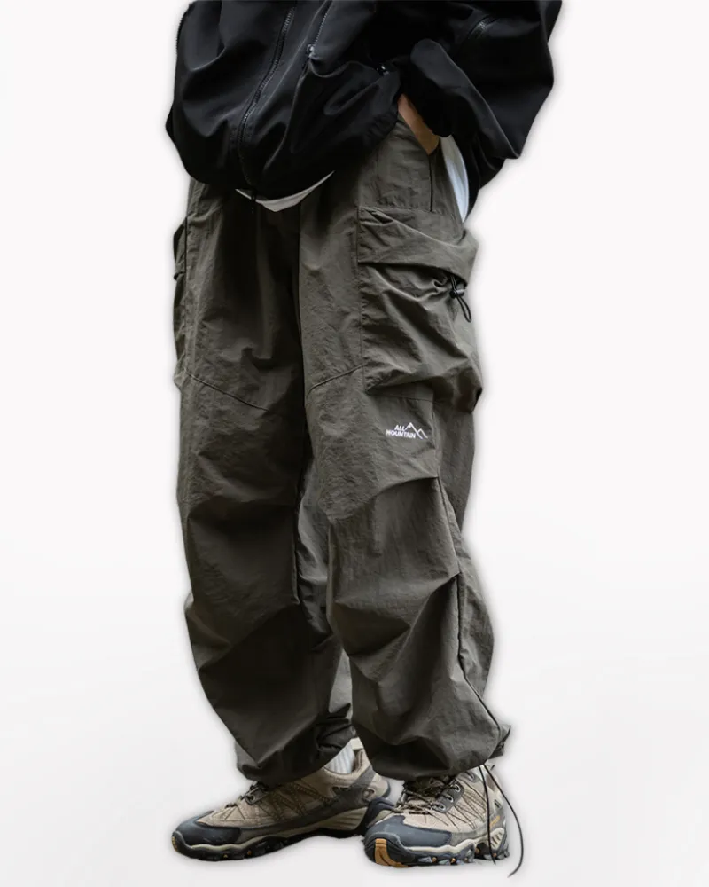 Functional Loose-Fit Outdoor Sports Cargo Pants