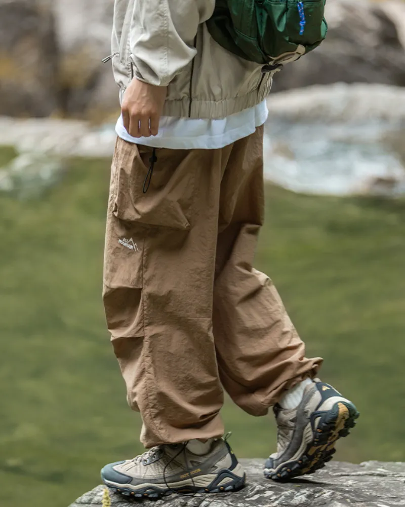 Functional Loose-Fit Outdoor Sports Cargo Pants