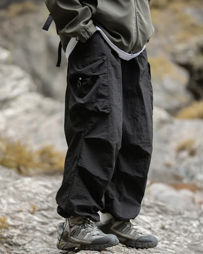 Functional Loose-Fit Outdoor Sports Cargo Pants