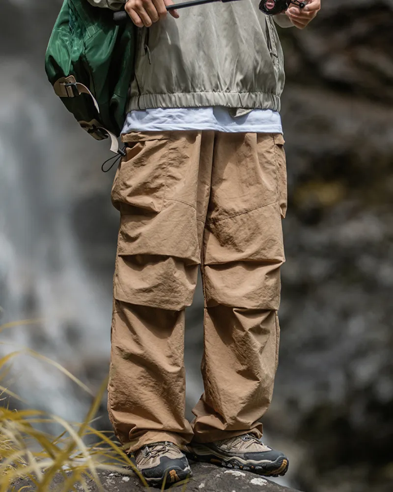 Functional Loose-Fit Outdoor Sports Cargo Pants