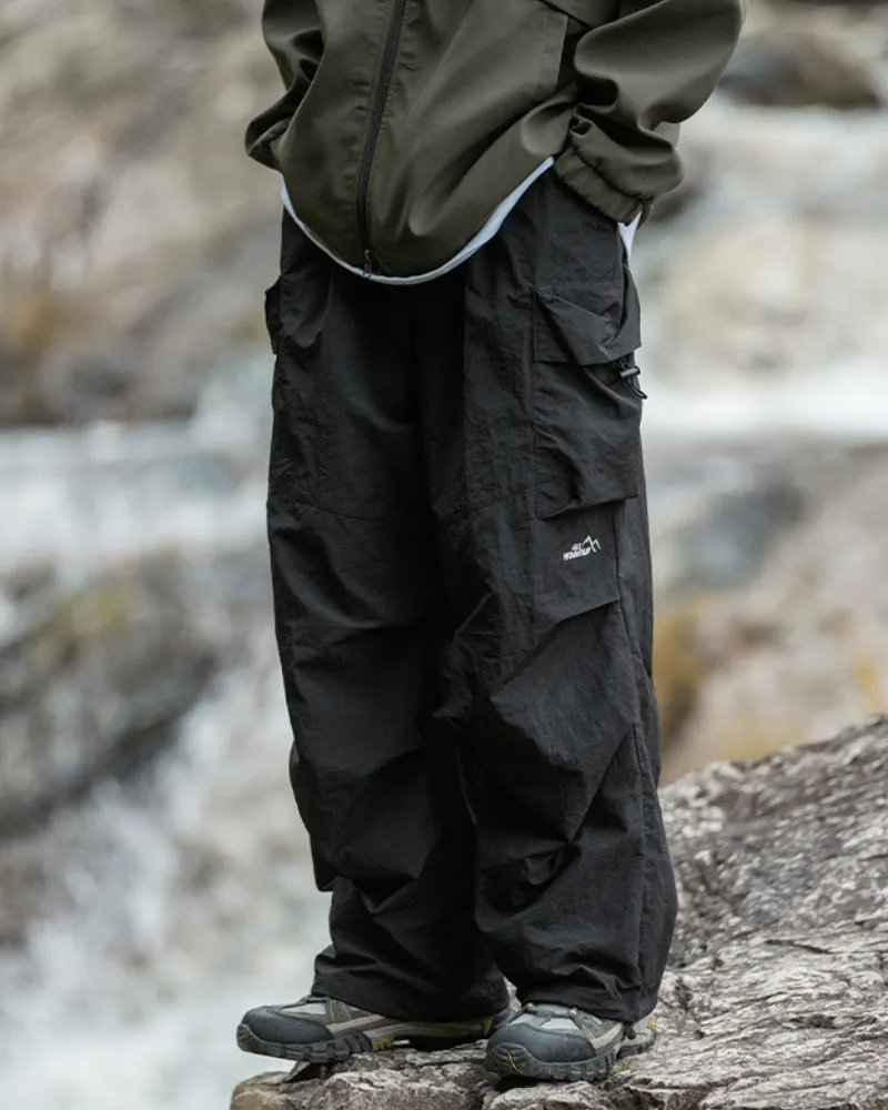 Functional Loose-Fit Outdoor Sports Cargo Pants