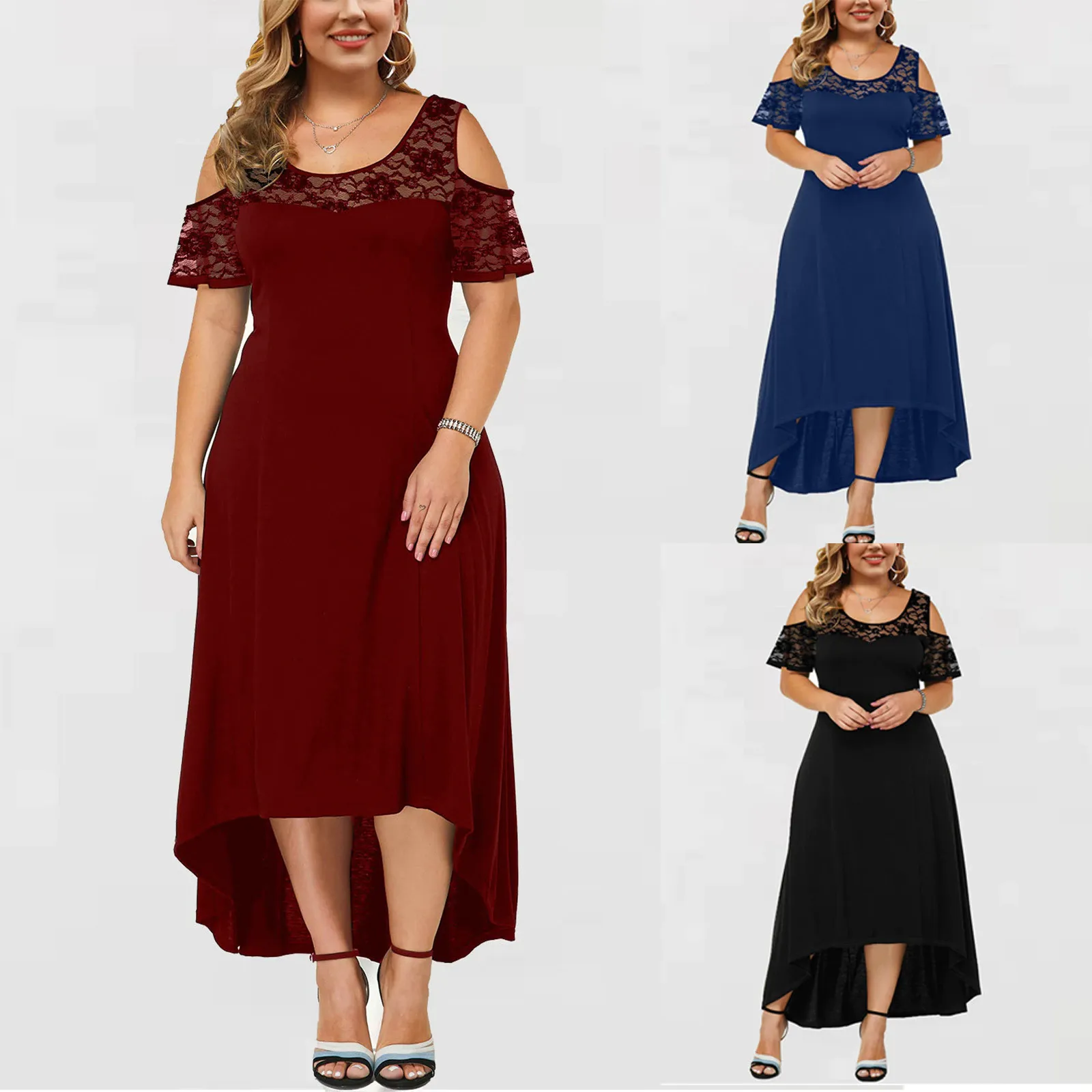 Funki Buys | Dresses | Women's Plus Prom Party Cocktail Dress