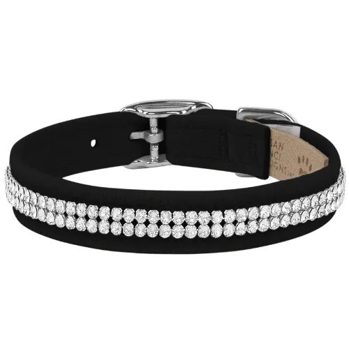 Giltmore 2 Row Collar — Black