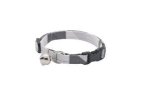 Gray Geometric Cat Collar