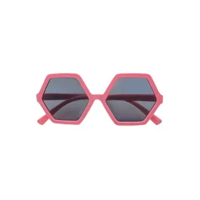 Hexagon Sunglass, Pink