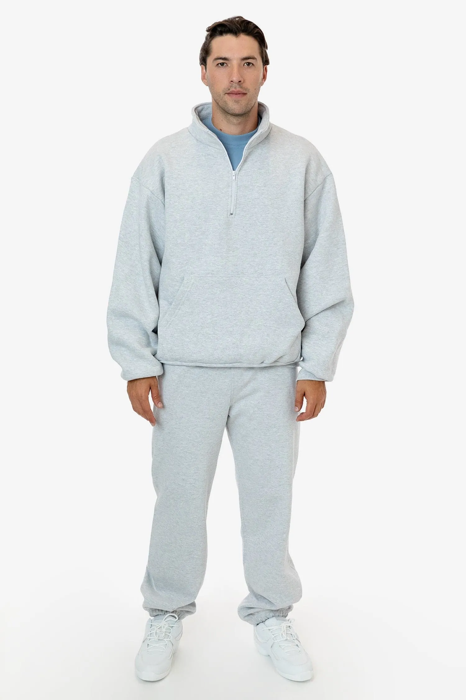 HFX-408 - 14oz. Heavy Fleece Half Zip Pullover