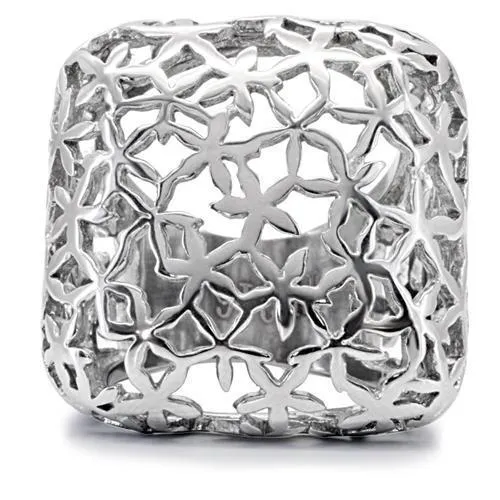 High polished (no plating) Stainless Steel Ring with No Stone for Women Style TK133