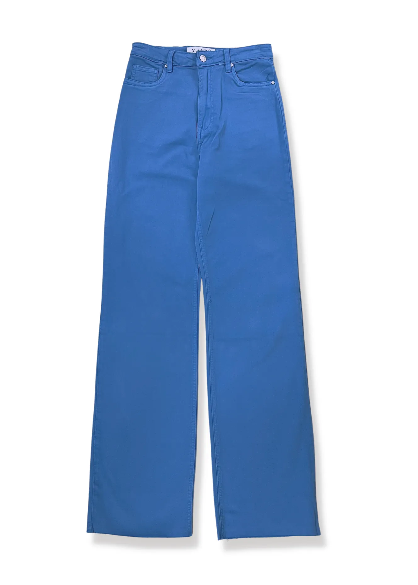 High waist straight leg jeans royal blue (REGULAR)