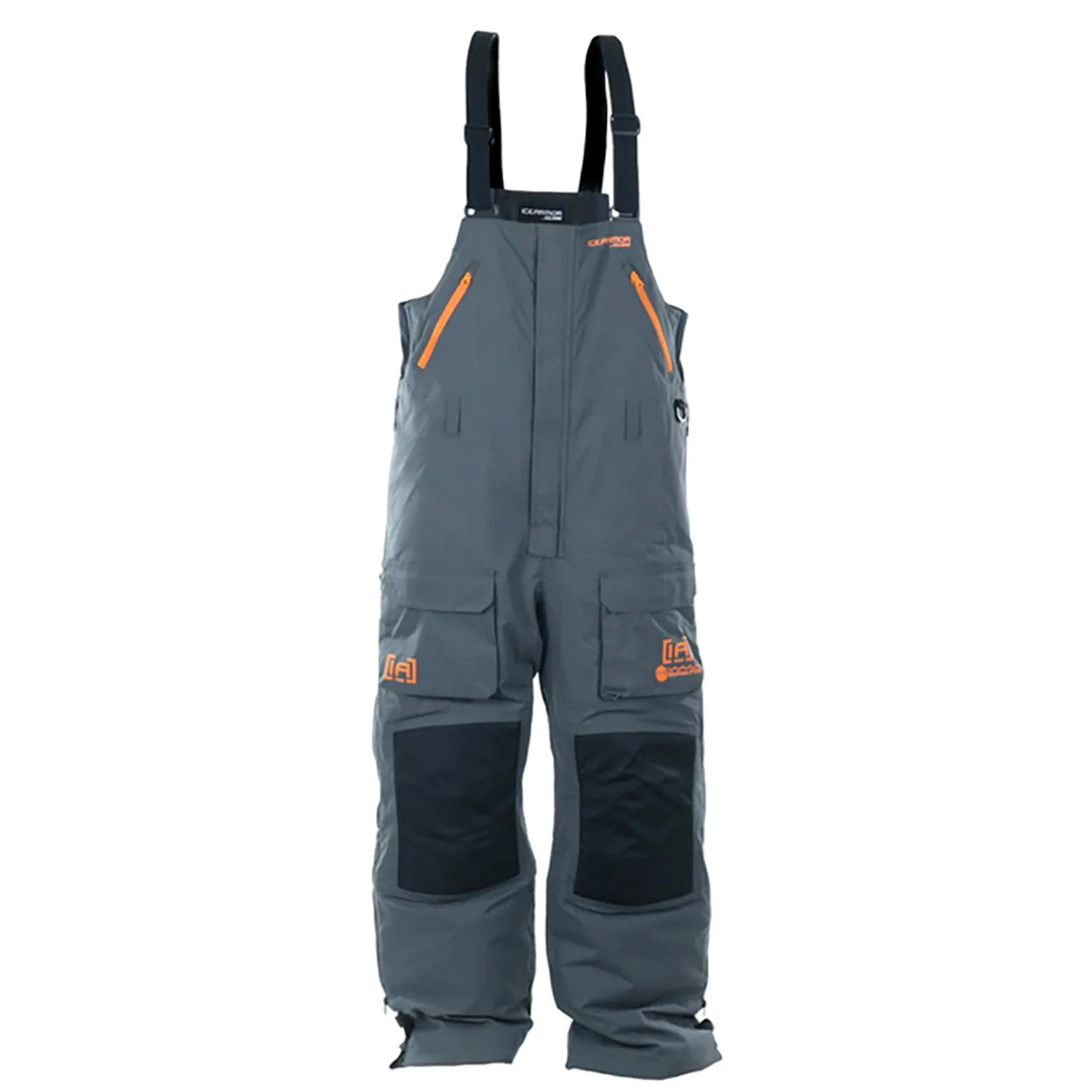 Ice Armor Rise Float Bib - Charcoal/Orange