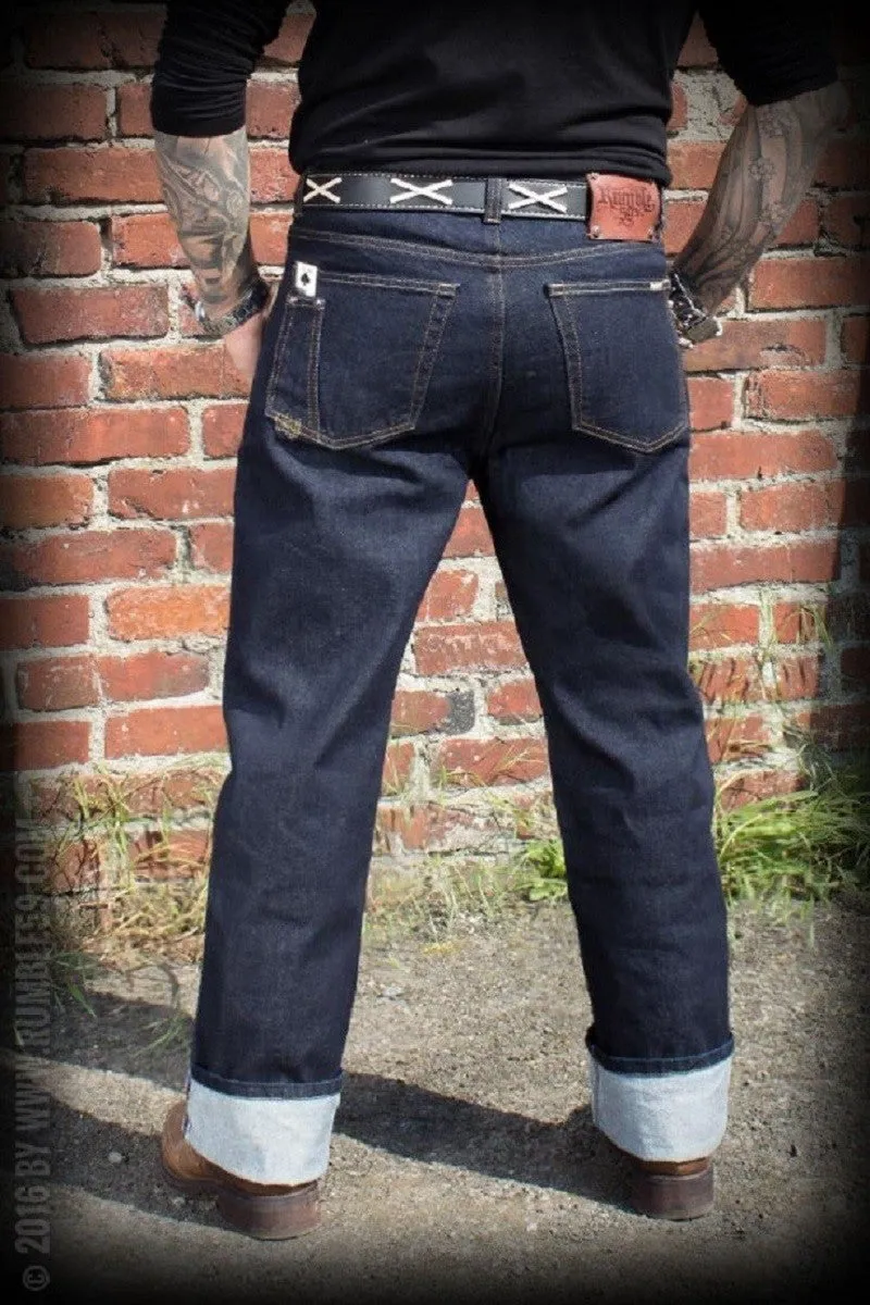 JEANS GREASERS GOLD (blue)