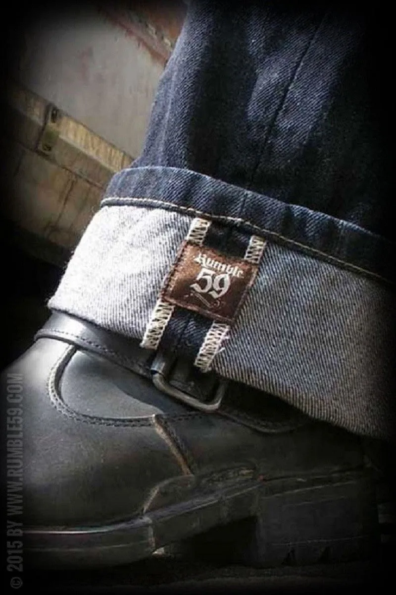 JEANS GREASERS GOLD (blue)