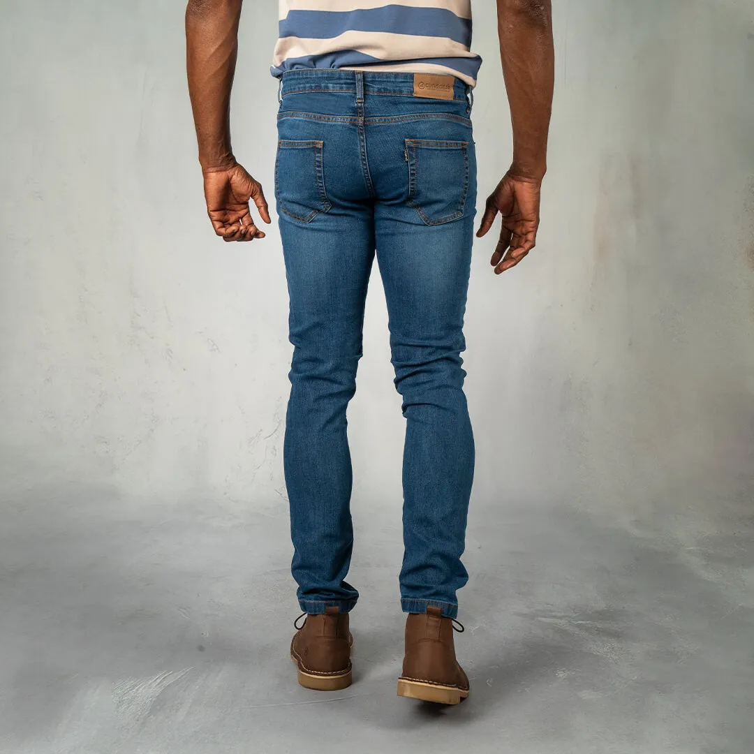 Jeans Skinny Fit Medium Blue