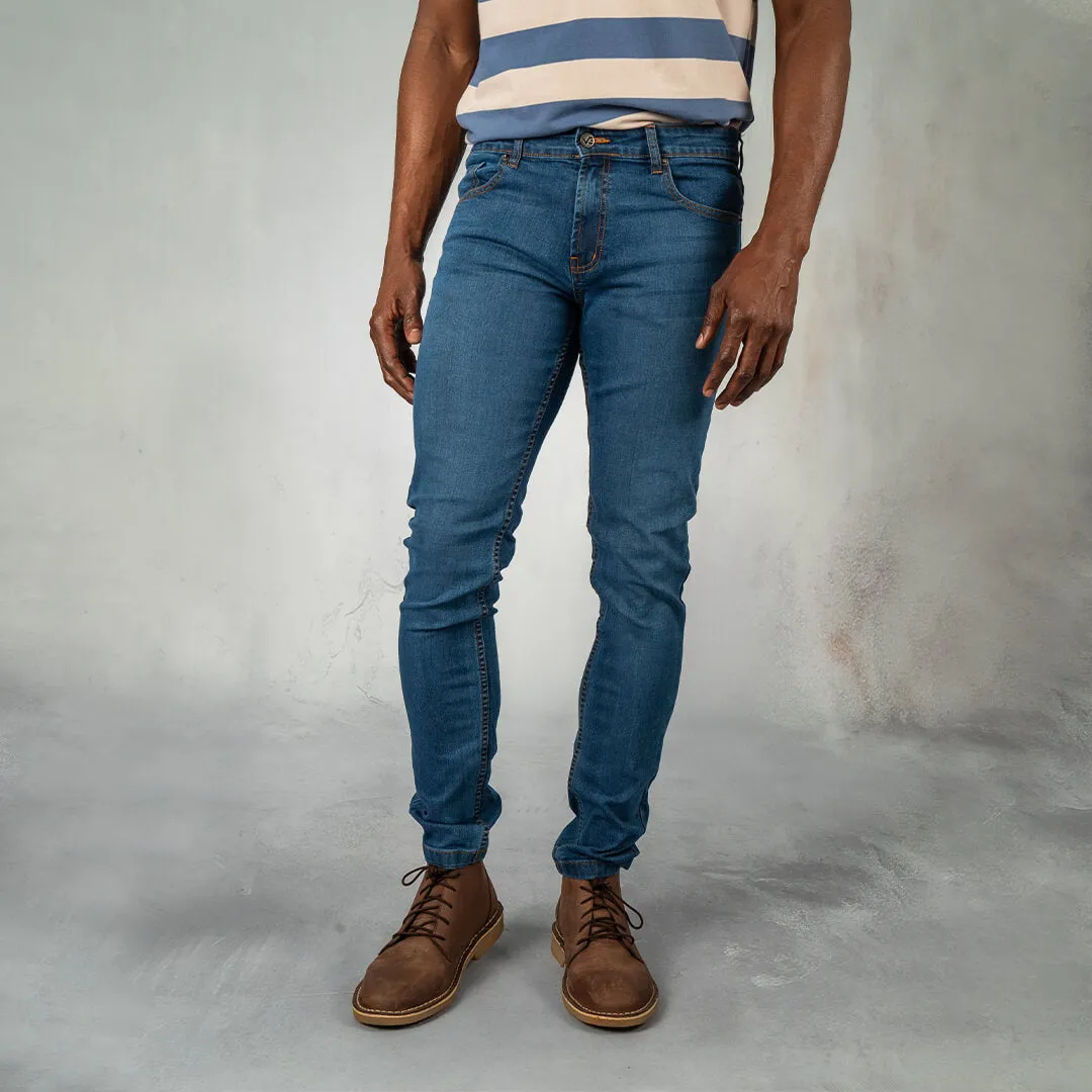 Jeans Skinny Fit Medium Blue