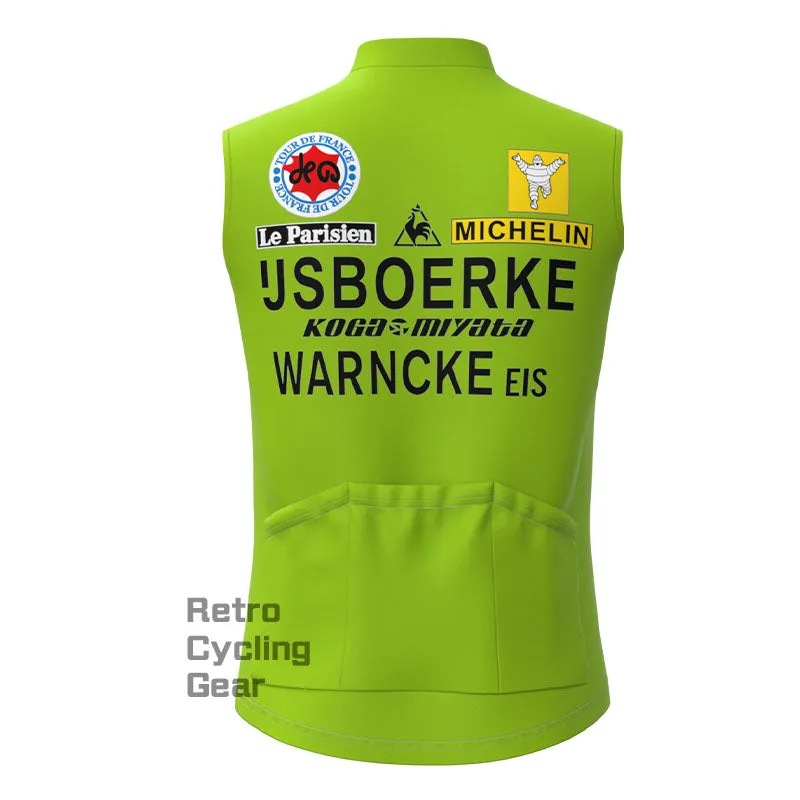 JSBOERKE Fleece Retro Cycling Vest