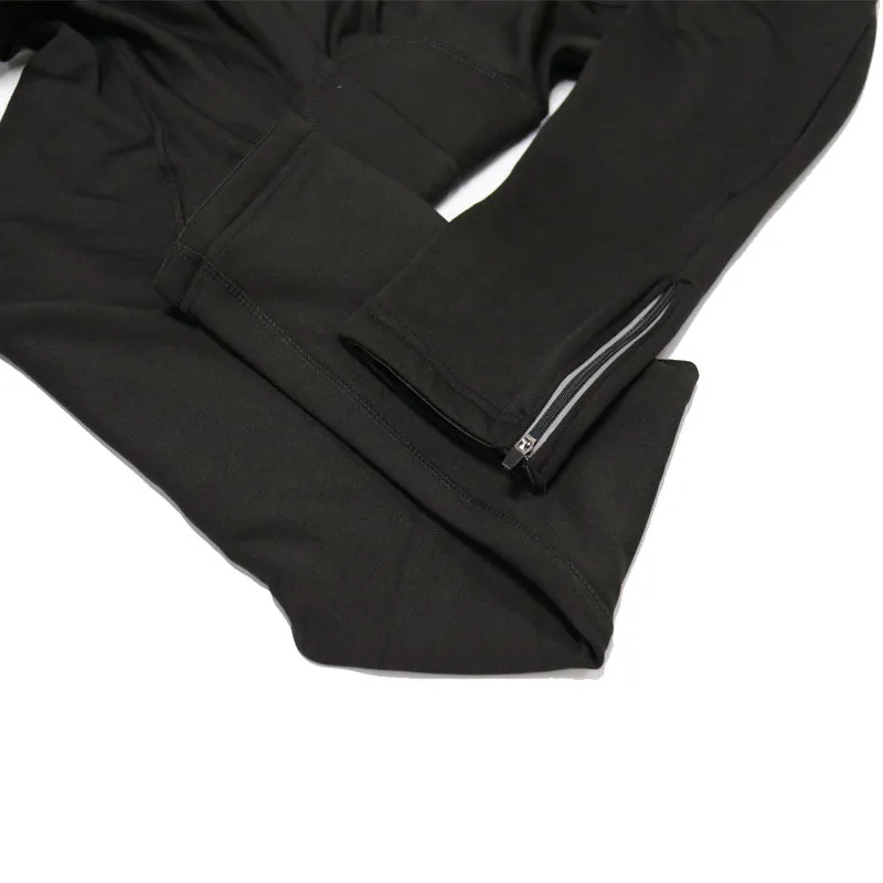 KAS Blue Fleece Retro Cycling Pants