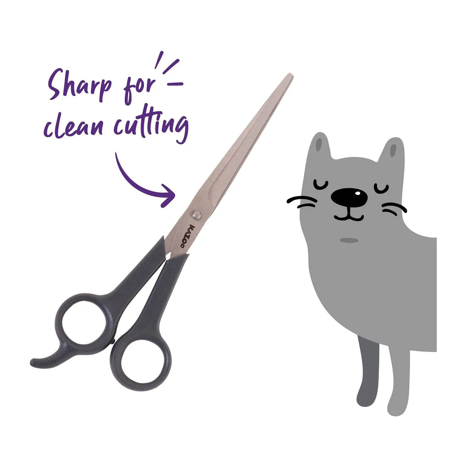 Kazoo Grooming Scissors for Dogs & Cats