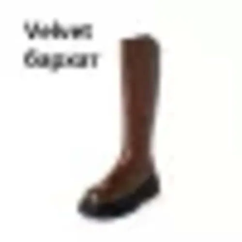 Knee-High Boots Genuine Leather