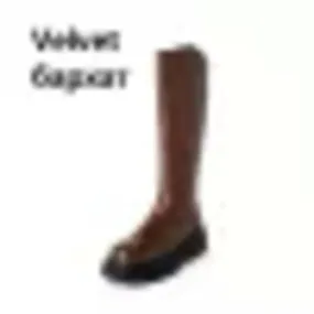 Knee-High Boots Genuine Leather