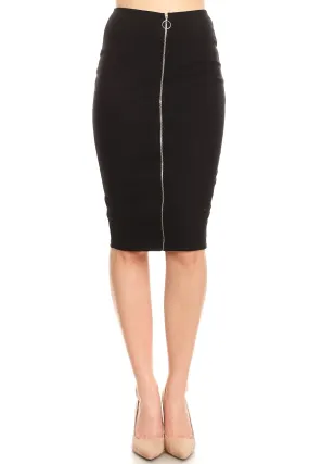 Knee Length Pencil Skirt