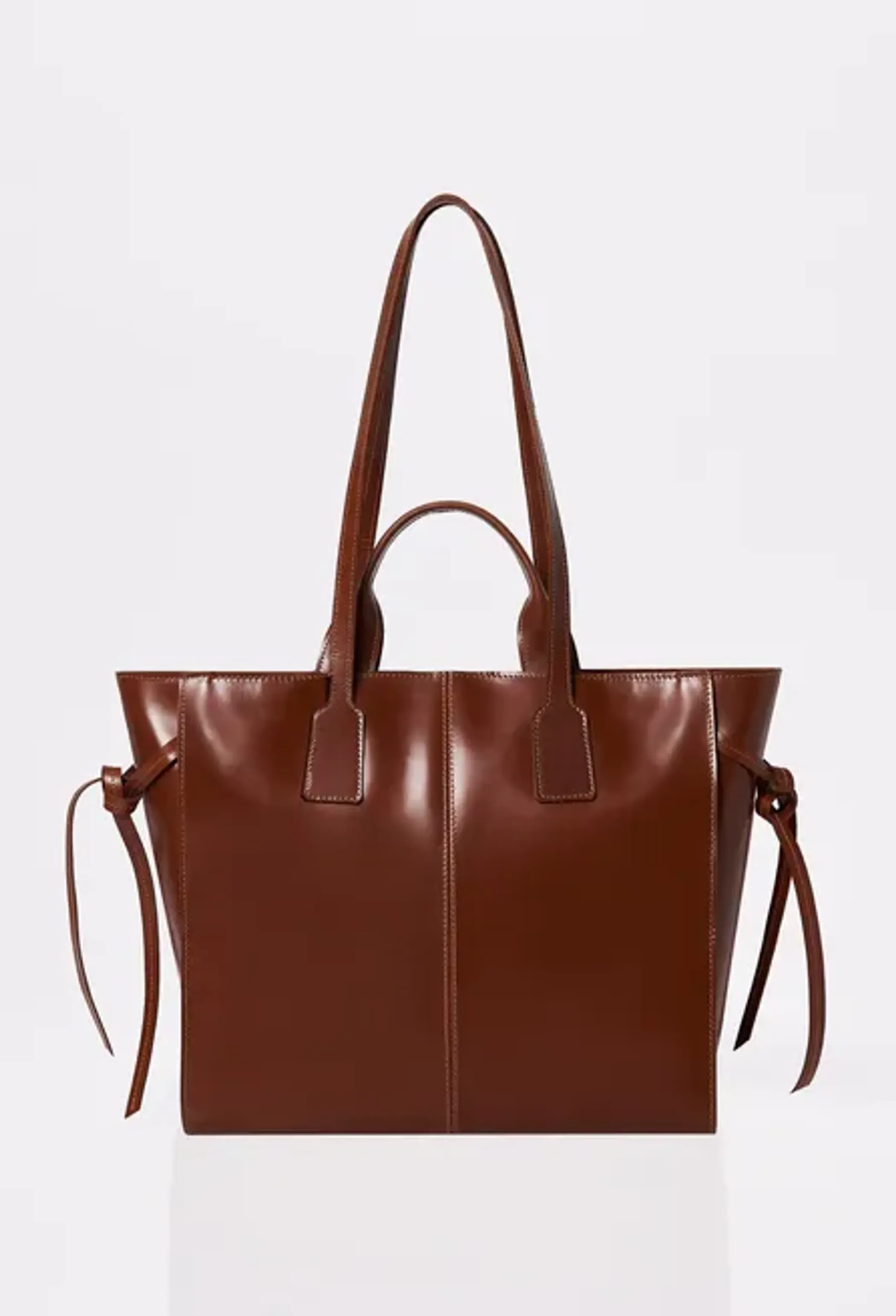 Leather Tote Bag 'Lambro'