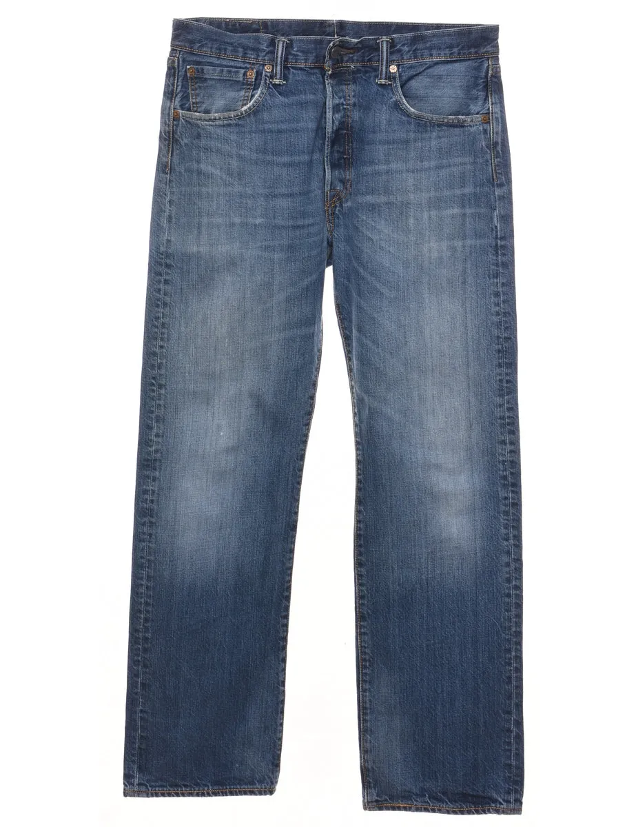 Levi's Dark Stone Wash 501 Jeans - W34 L32