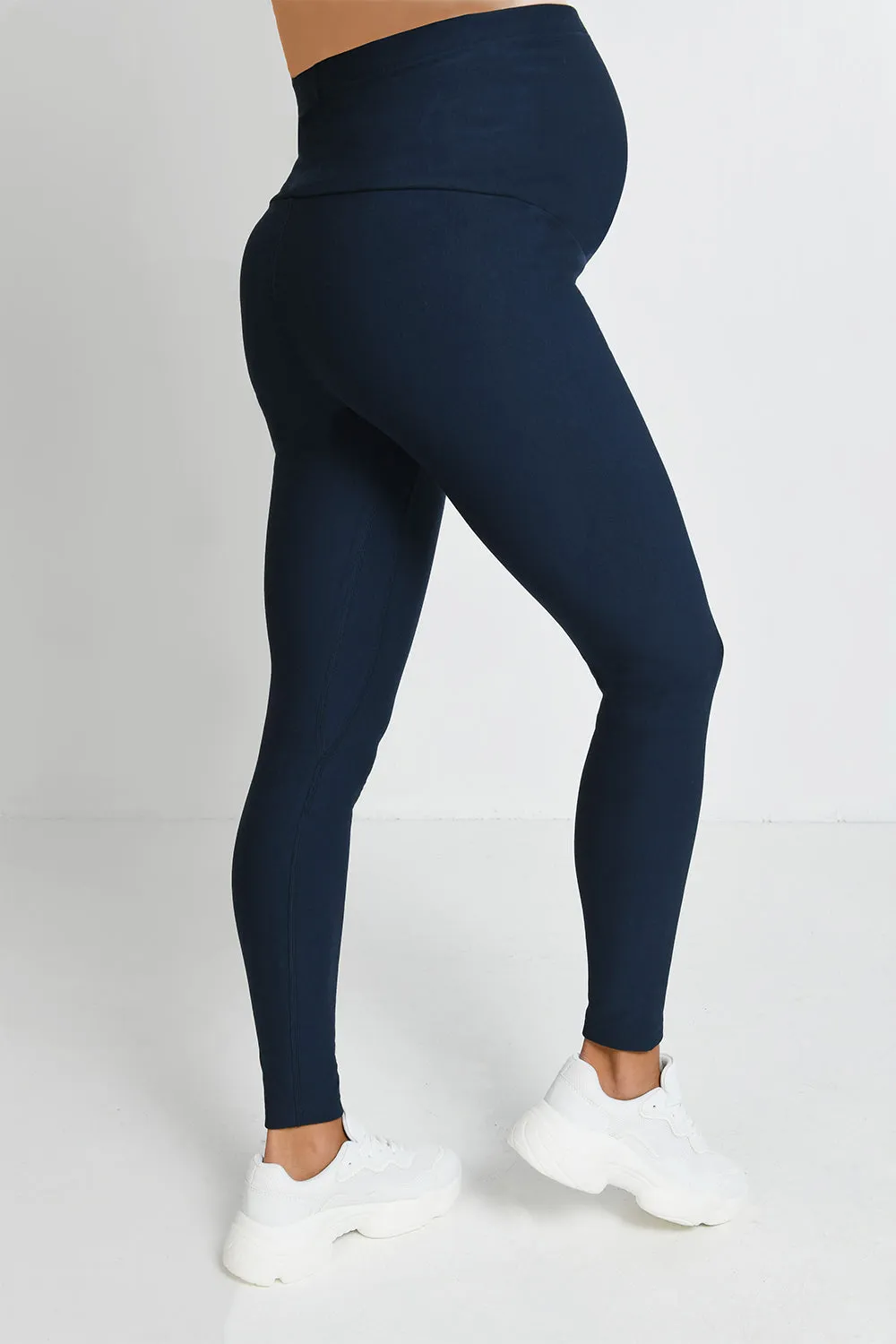 Maternity Winter Everyday Leggings - Navy