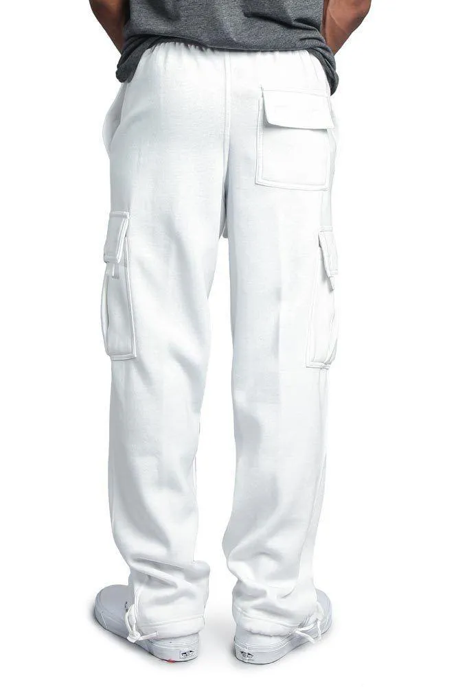 Men's Drawstring Solid Color Trousers 38427740YM