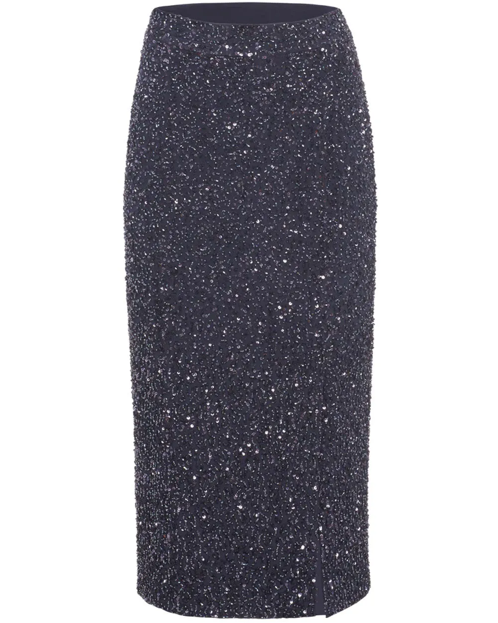 Midnight Sequin Paltrow Skirt