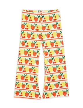 Mini Rodini / Flared Trousers / Fruits AOP