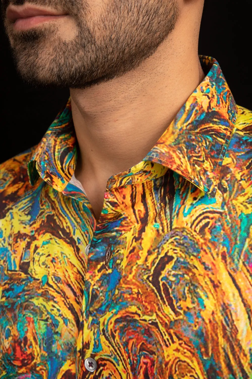 NEBULA EGYPTIAN COTTON SHIRT