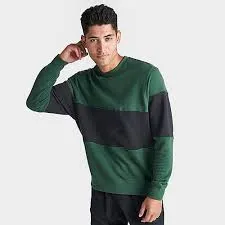 Nike Club Men's French Terry Color-Blocked Crew FB7848-323