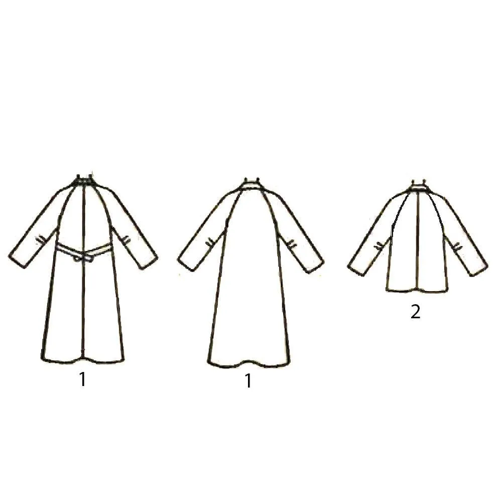 PDF - 1950s Sewing Pattern, Women's Street Coat -  Bust 32” (81.3cm) - Instantly  Print at Home