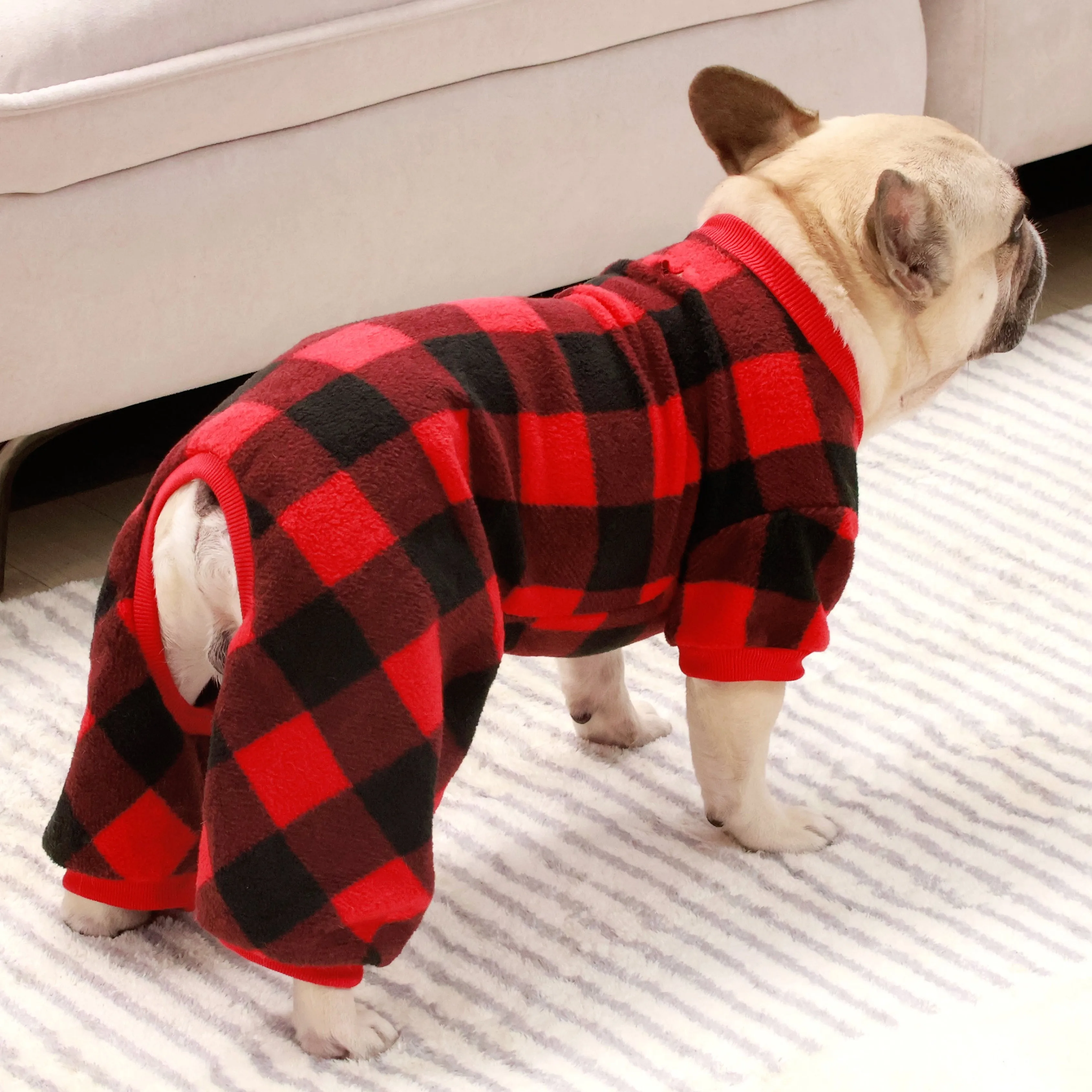 Plaid Snuggle Christmas PJ's