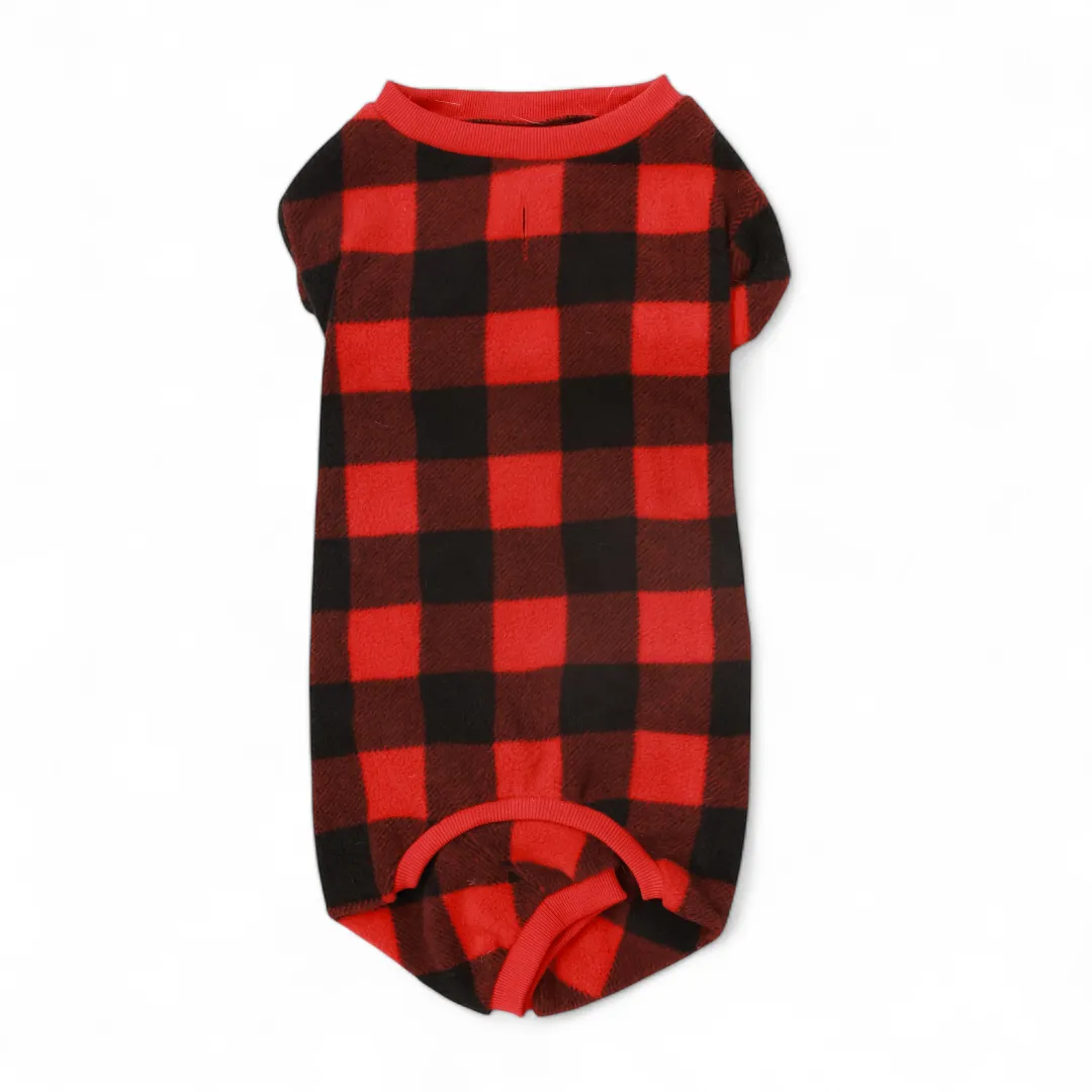 Plaid Snuggle Christmas PJ's