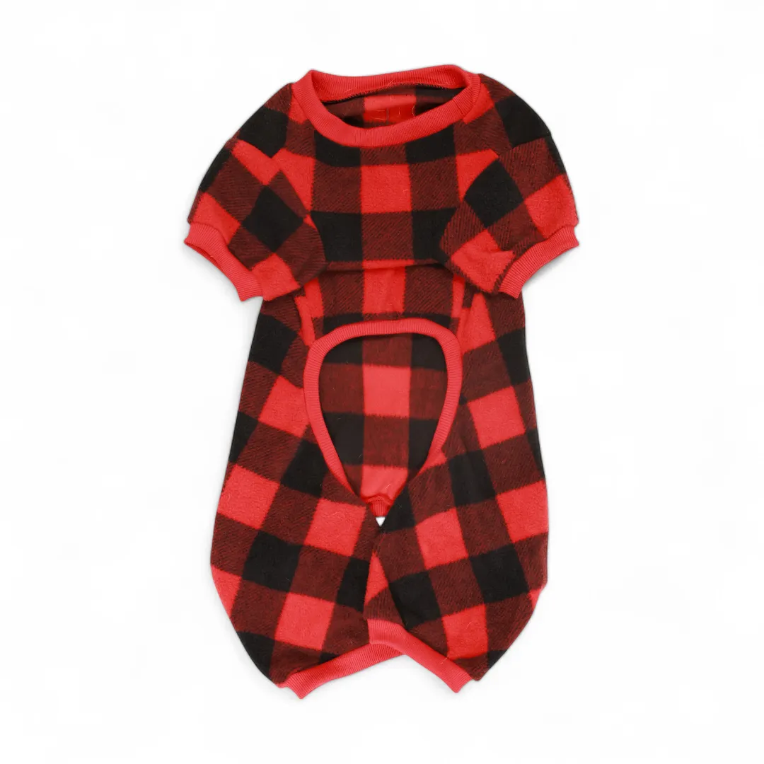 Plaid Snuggle Christmas PJ's