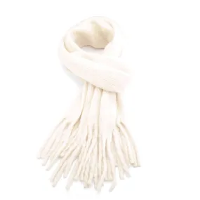 Plain Scarf Cream