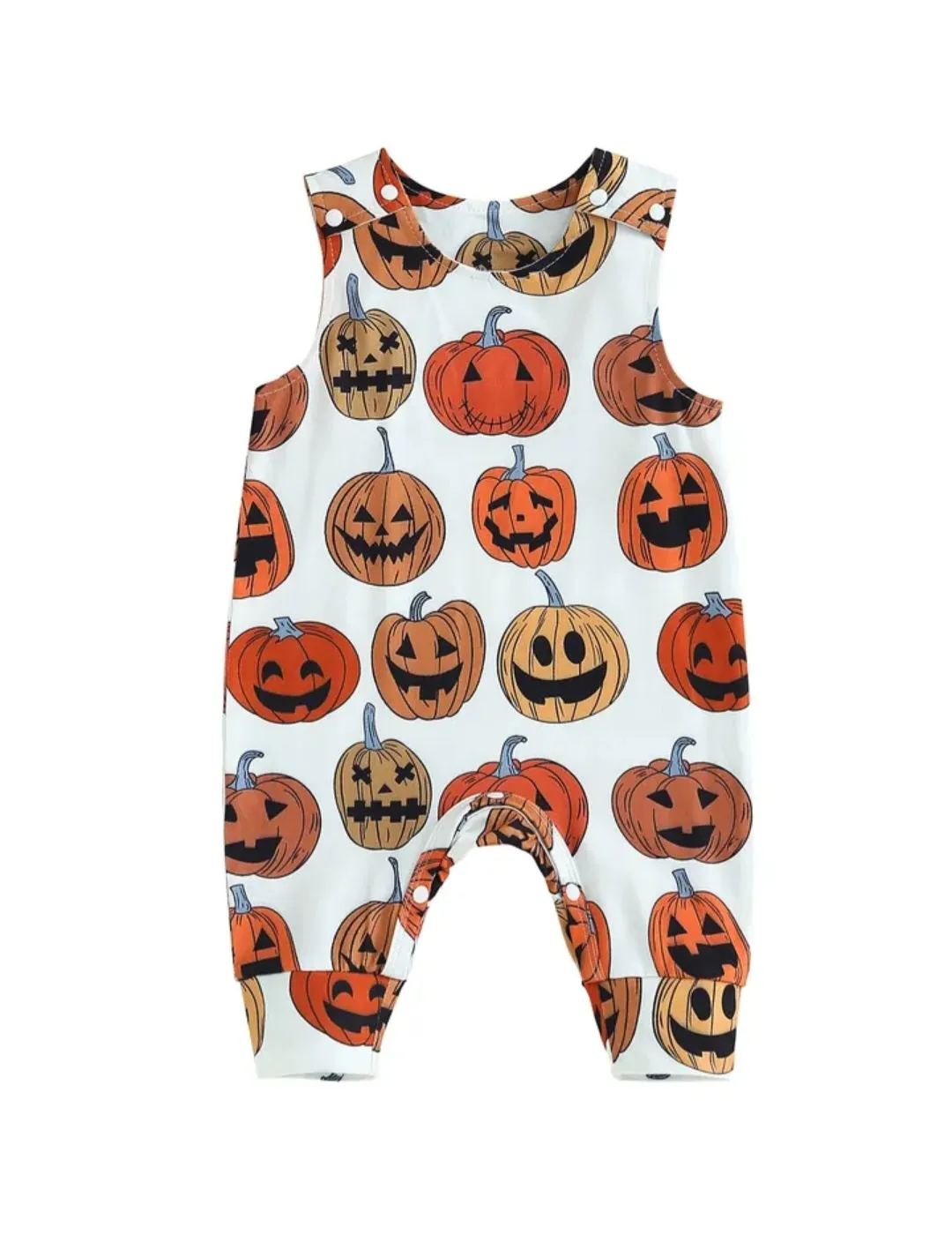 Pumpkin Jumpsuit Gender Neutral  #200049