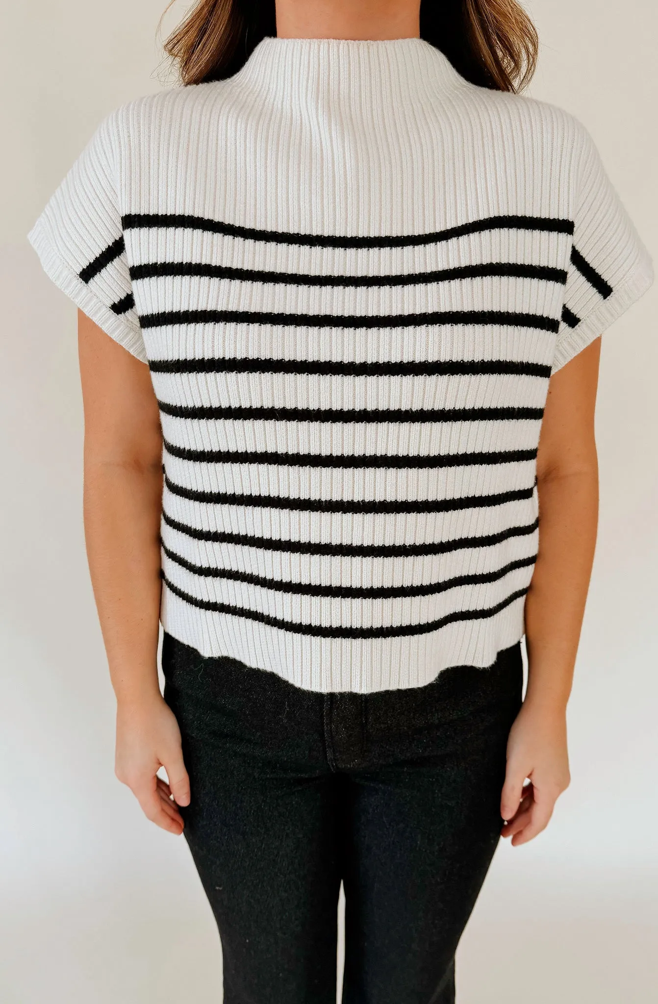 REMY STRIPE SWEATER VEST