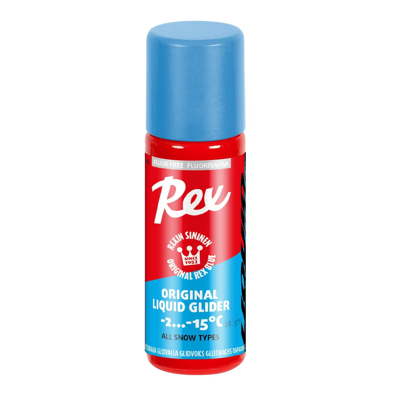 Rex Wax Liquid Racing Glide Blue (-2C/-15C) | 60ml