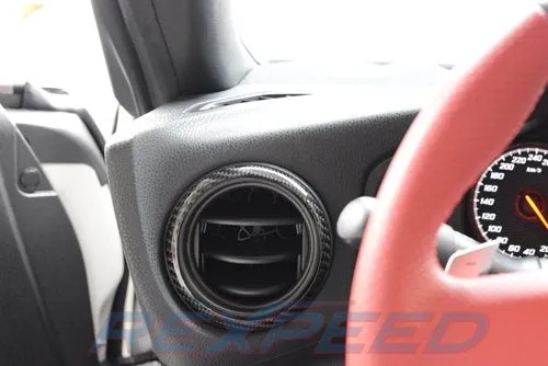 Rexpeed Carbon Fiber AC Vents Full Replacement (13-21 BRZ/FRS)