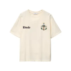 Rhude Las Palmas Tee Vintage White