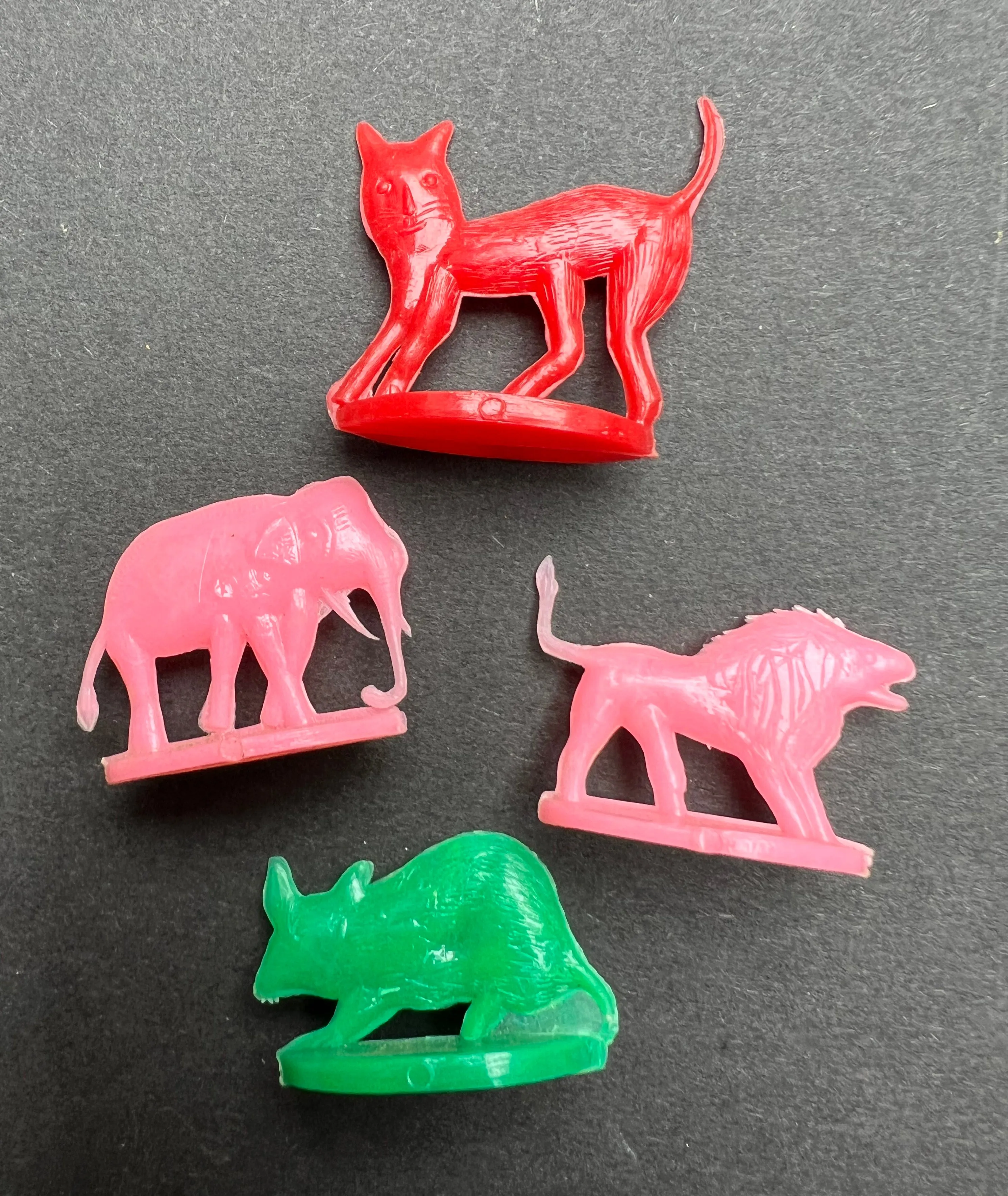 Set of Strange 1.5 - 3cm Tall Vintage Animals