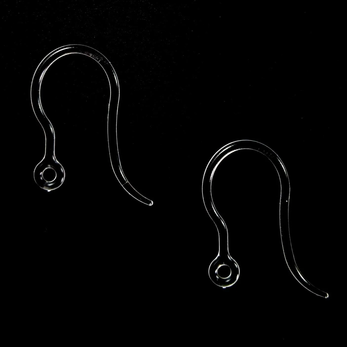 Silver Triple Hoop Dangles Hypoallergenic Earrings for Sensitive Ears Made with Plastic Posts