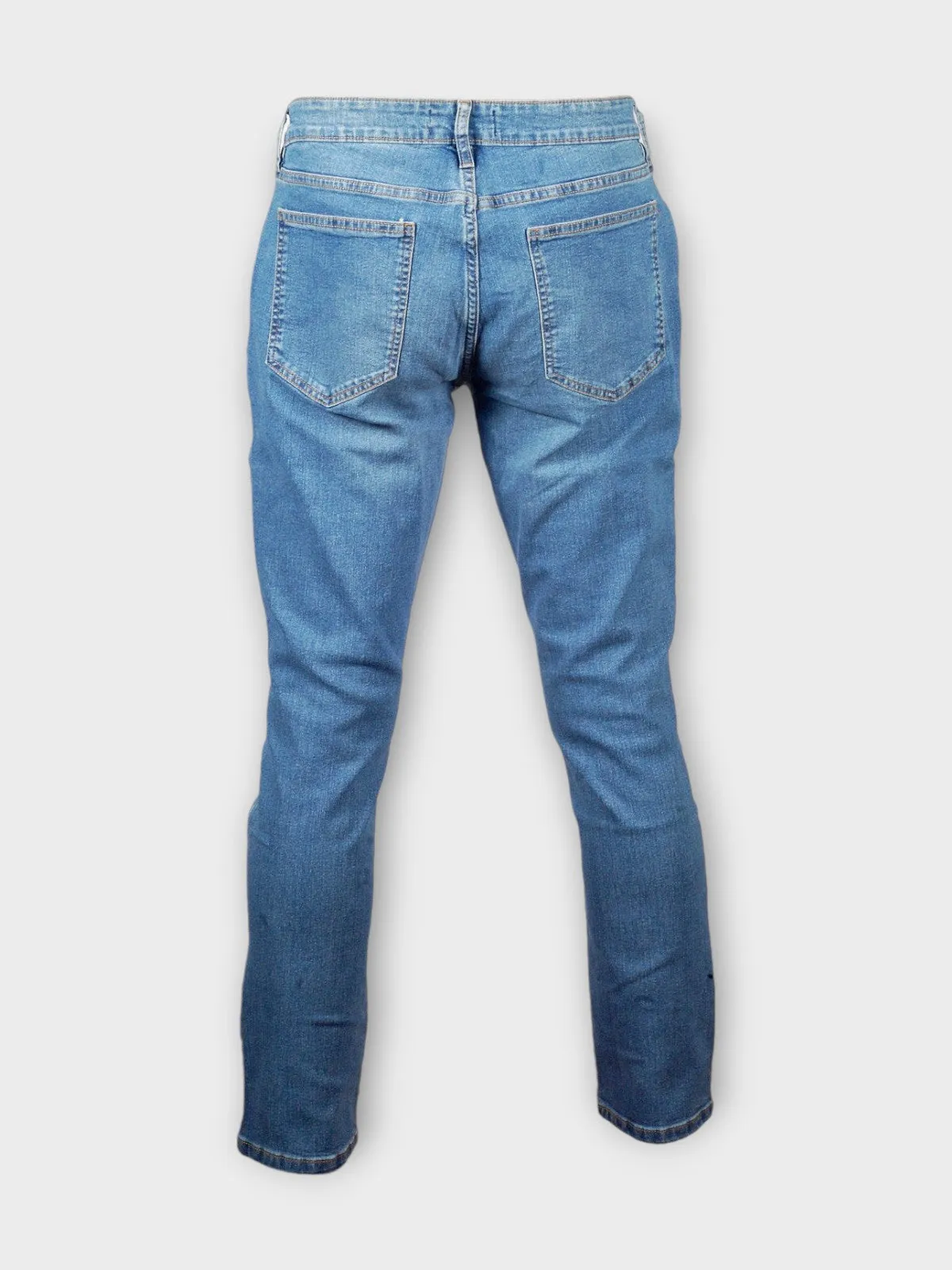 Slim Fit Men's Sky Blue Jeans