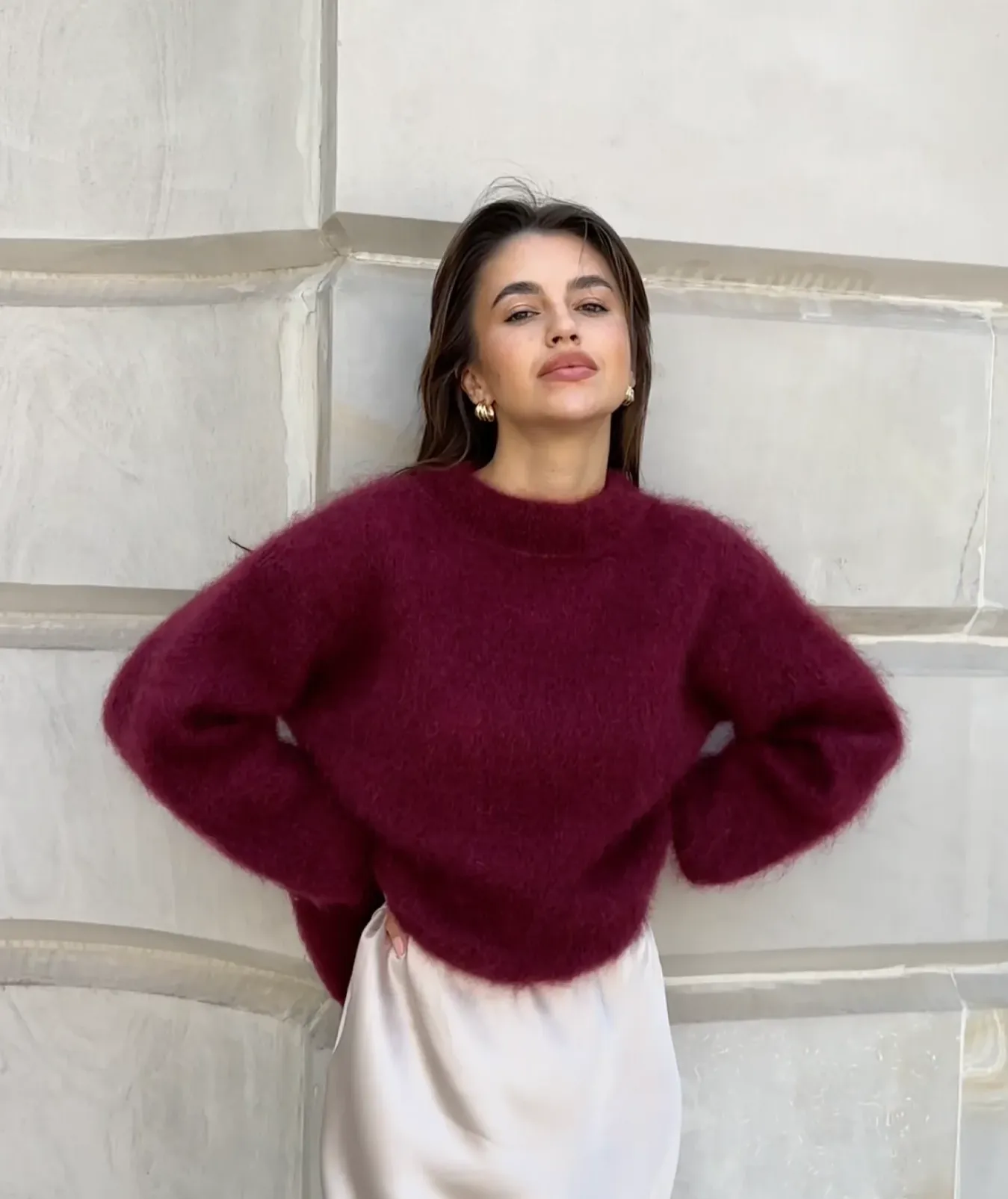 Sophia - Mohair blend jumper