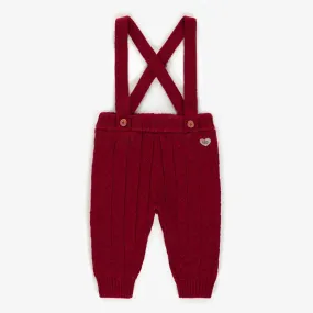 Souris Mini Baby Knitted Pants - Red