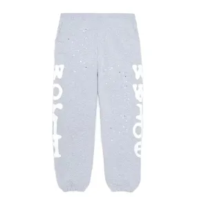 SP5DER BELUGA SWEATPANTS HEATHER GREY