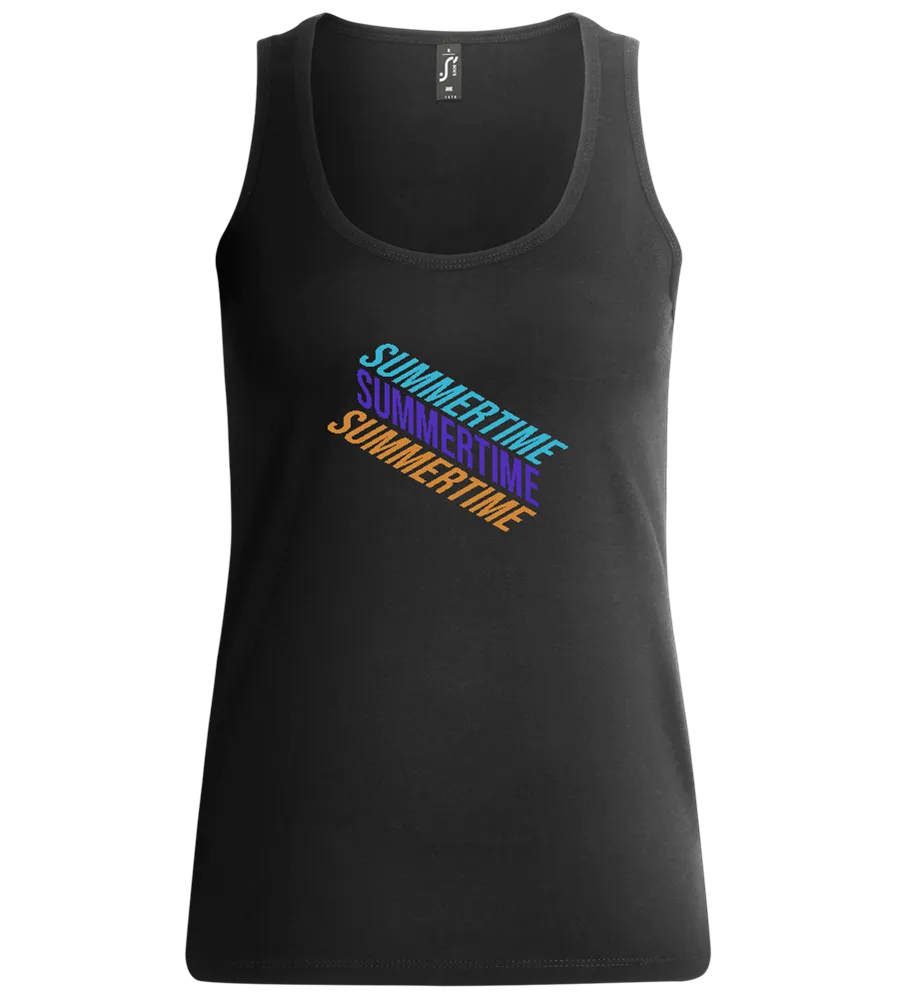 Summertime Design - Comfort women's tank top