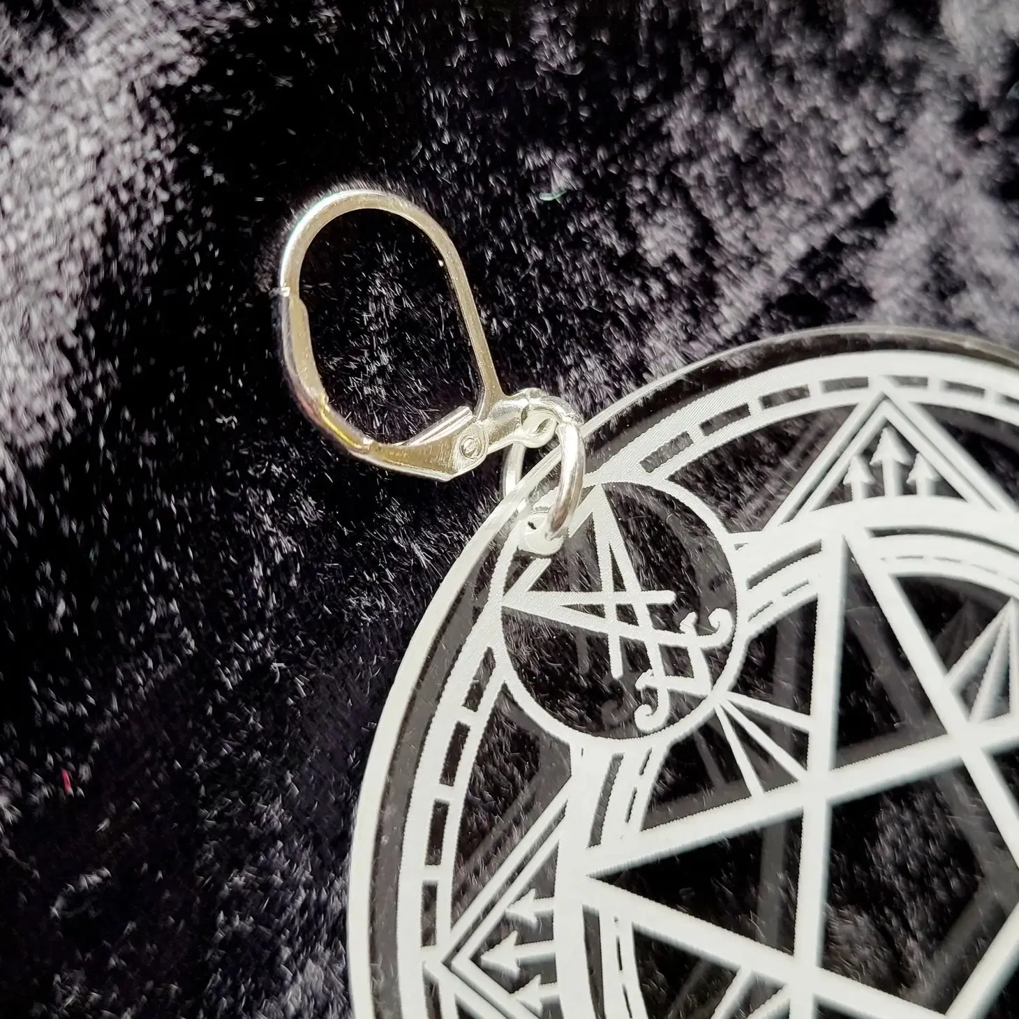 Summoning Circle Earrings by Sugar & Vice